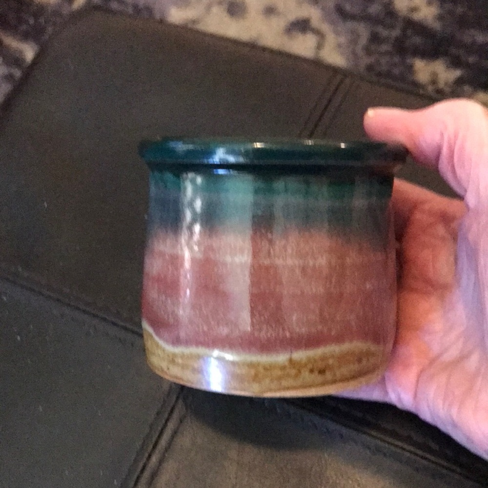 Hand crafted Salado Pottery Vase or Catchall.
